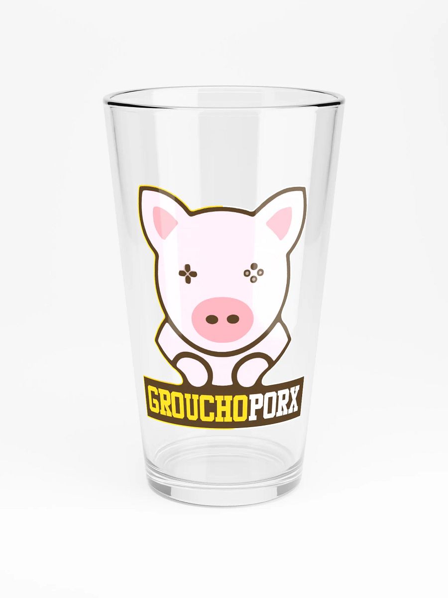 Grouchoporx V2 Pint Glass product image (3)
