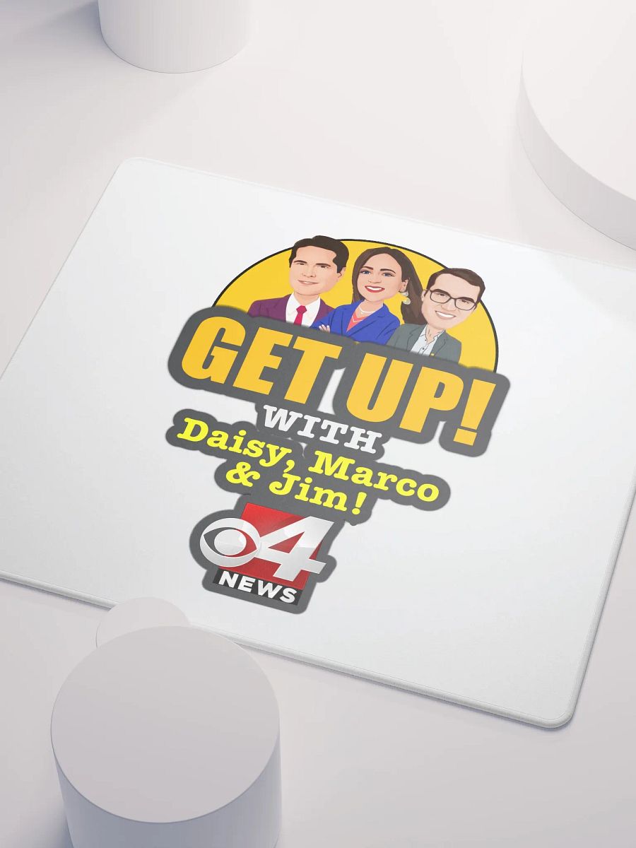 Get Up! With Daisy, Marco & Jim Rise and Game Mouse Pad product image (5)