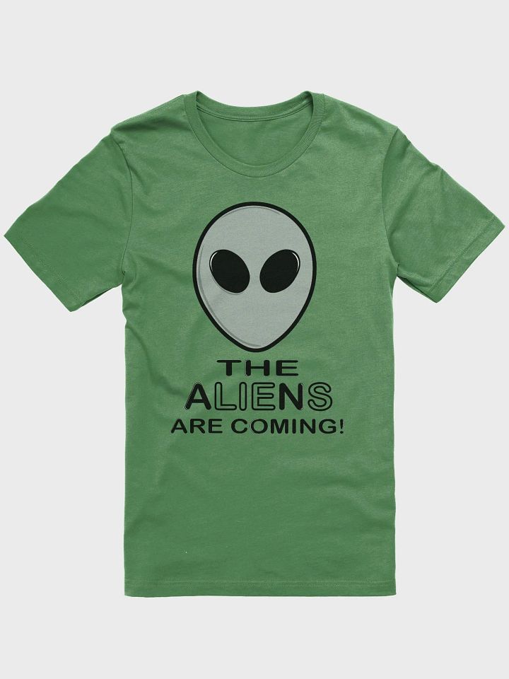 The Aliens Are Coming! - Bella+Canvas Supersoft T-Shirt product image (1)