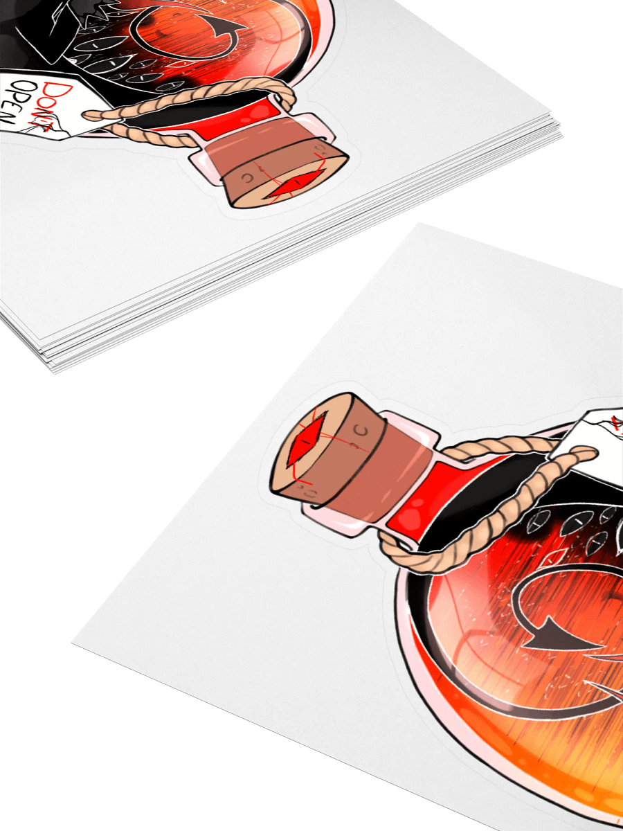 Demon in a bottle Sticker product image (10)