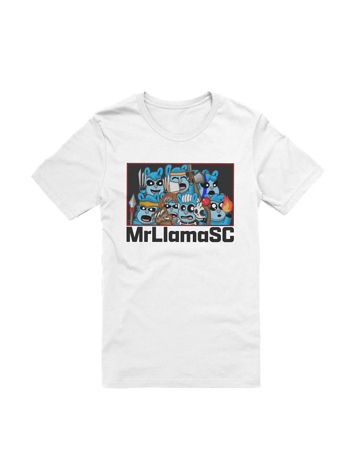 MrLlamaSC Llama Family T-Shirt product image (1)