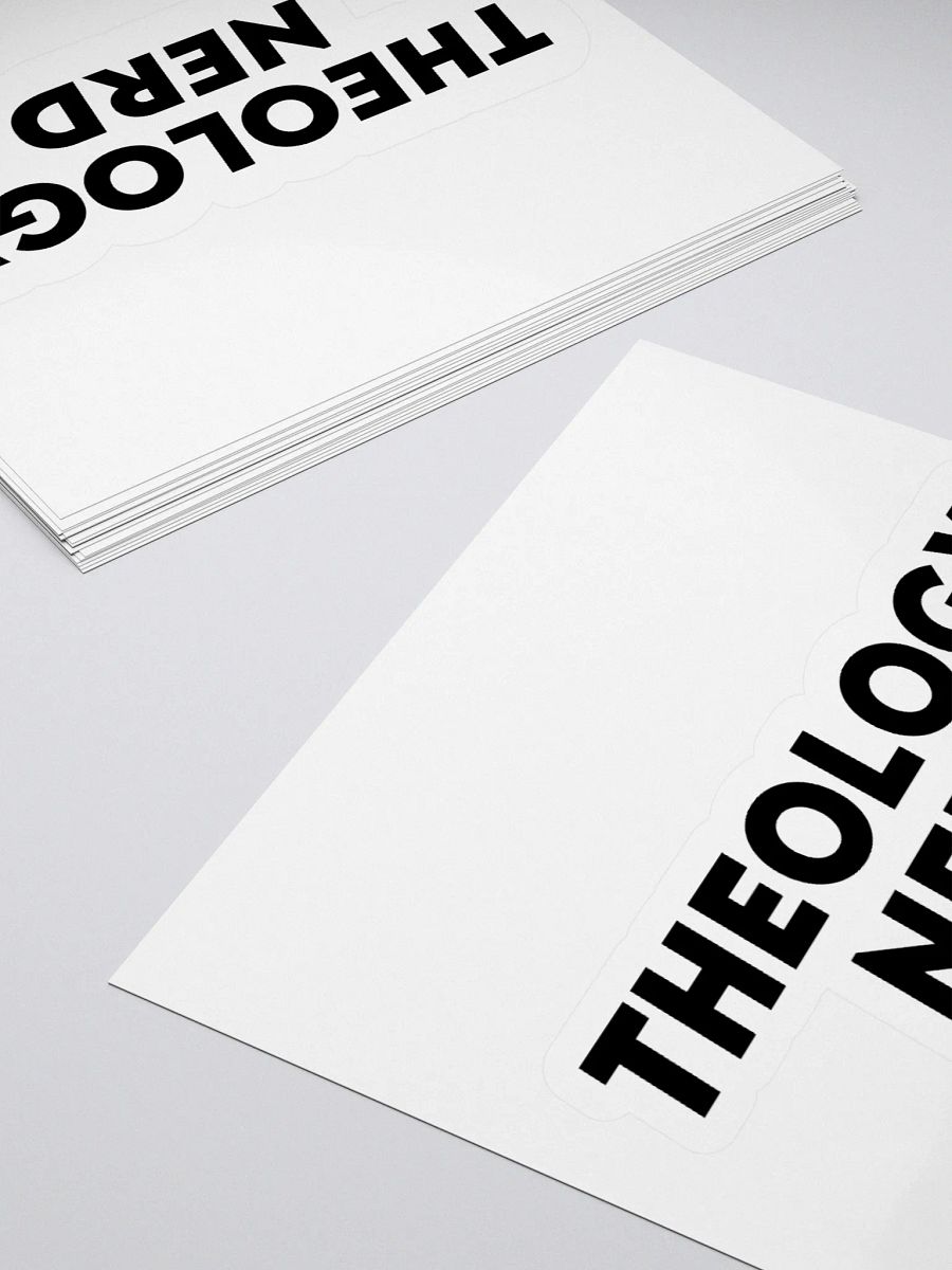 Theology nerd sticker product image (4)
