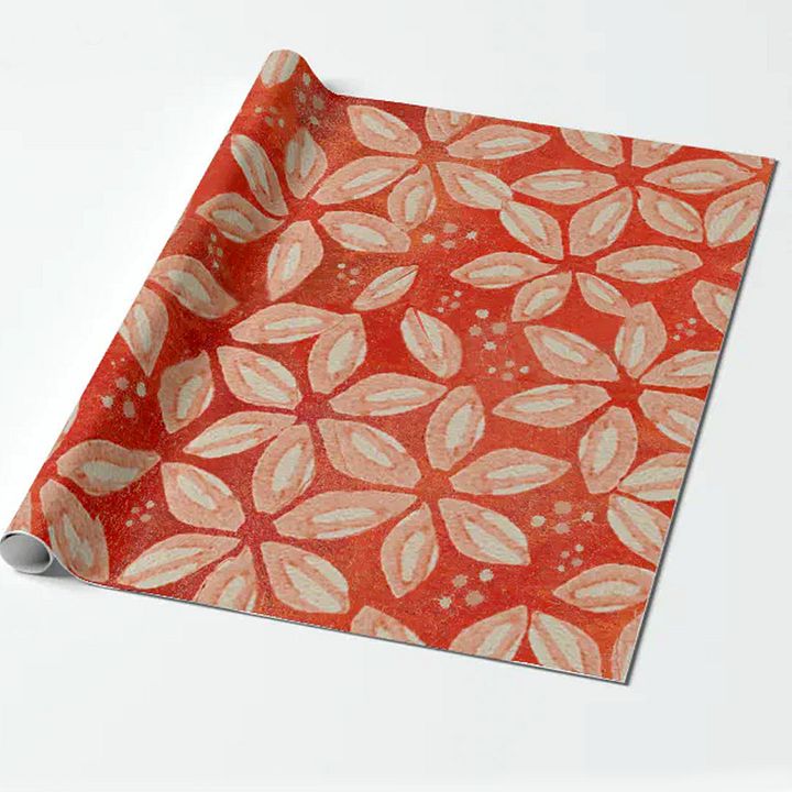 Papel De Regalo Jardín Carmesí product image (1)
