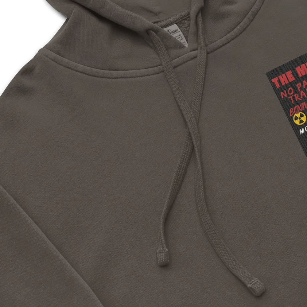 Sudadera con capucha teñida con pigmentos de Independent Trading Co y The Mika King Wear Desing,No Pain No Gain Edition Vintage. product image (4)