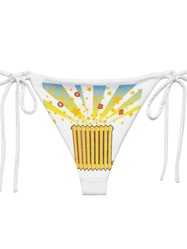 Cosmic Radiation - All-Over Print Recycled String Bikini Bottom product image (3)