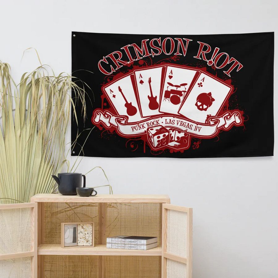 CRIMSON RIOT FLAG product image (7)