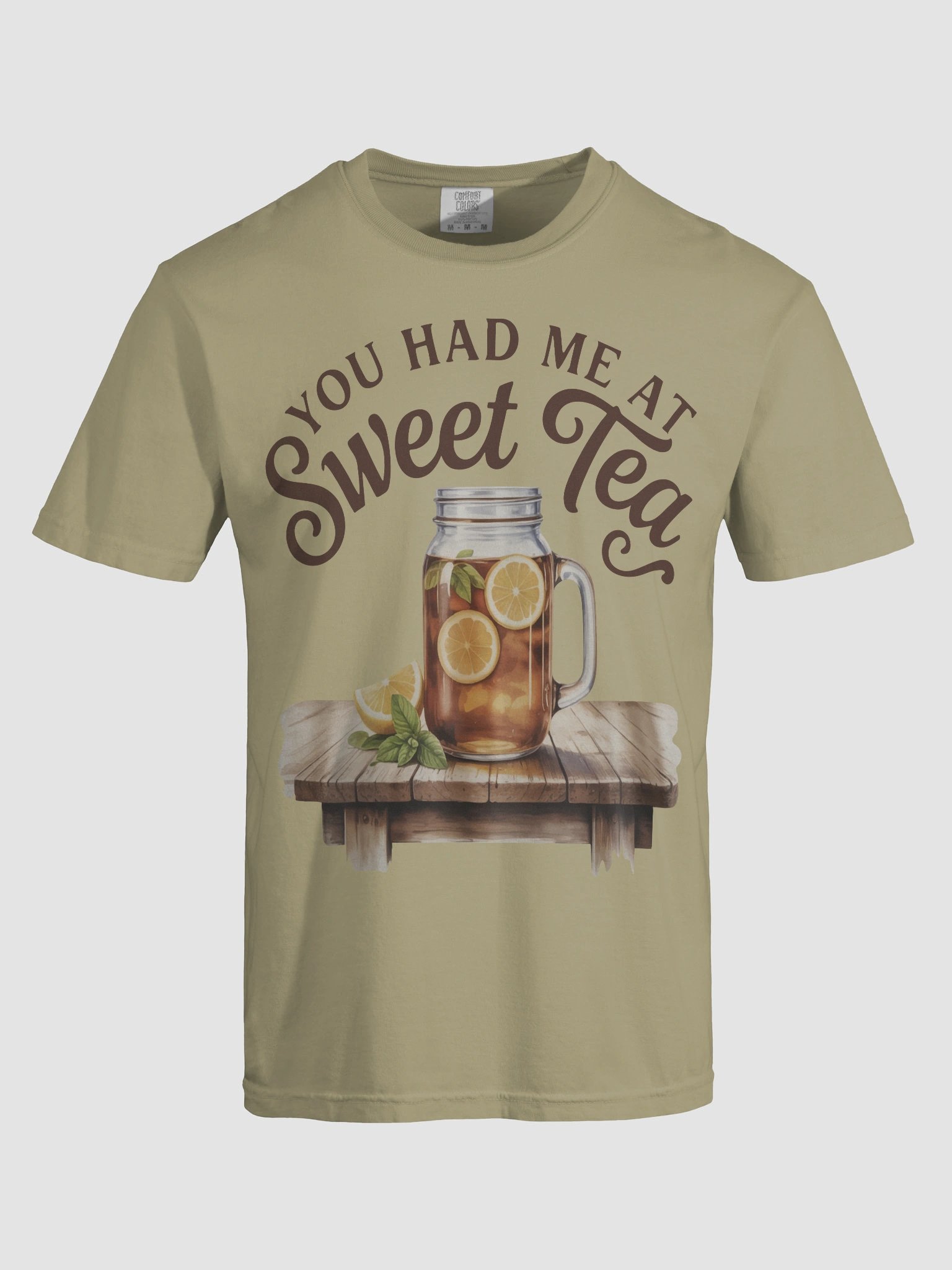 Southerner Sweet Tea Lover's Comfort Colors Tee product image (4)
