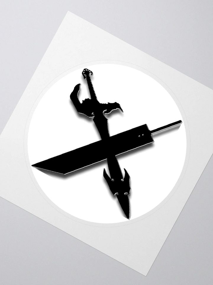 Luminaries of The Lifestream Black on White Logo Sticker product image (4)