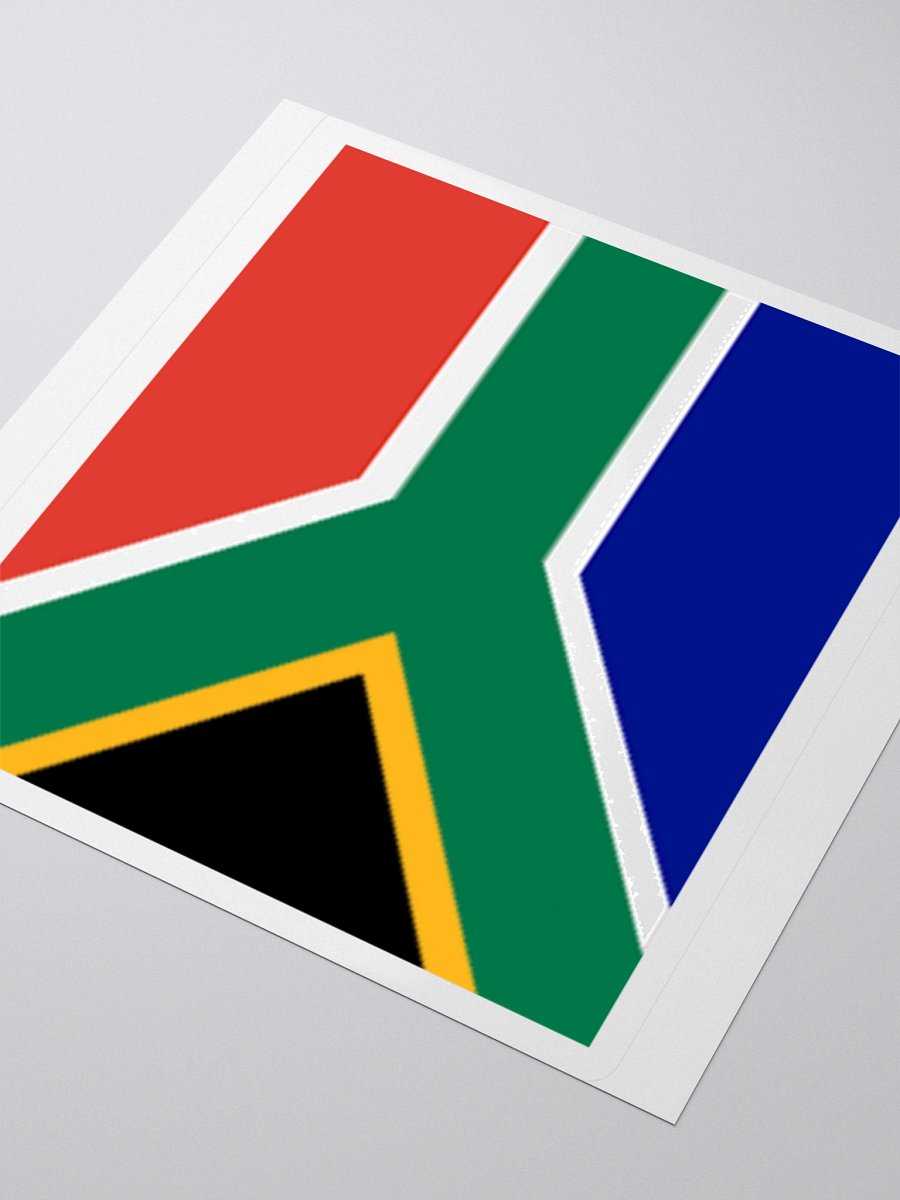 Exclusive South Africa Flag Kiss-Cut Stickers - High-Quality Vinyl, Multiple Sizes product image (9)
