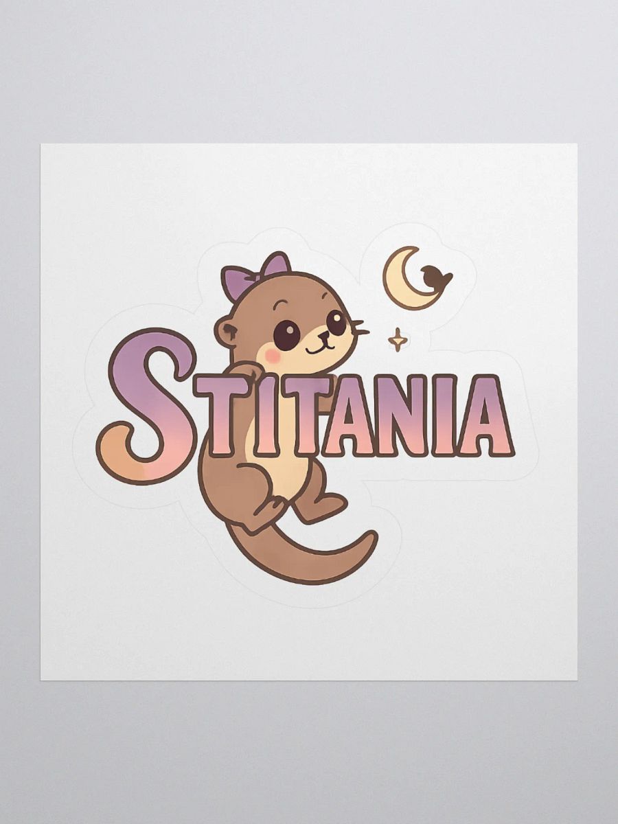 Stitania Otter Sticker product image (2)