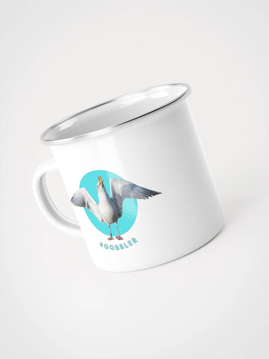 #Gobbler Seagull Enamel Mug product image (4)