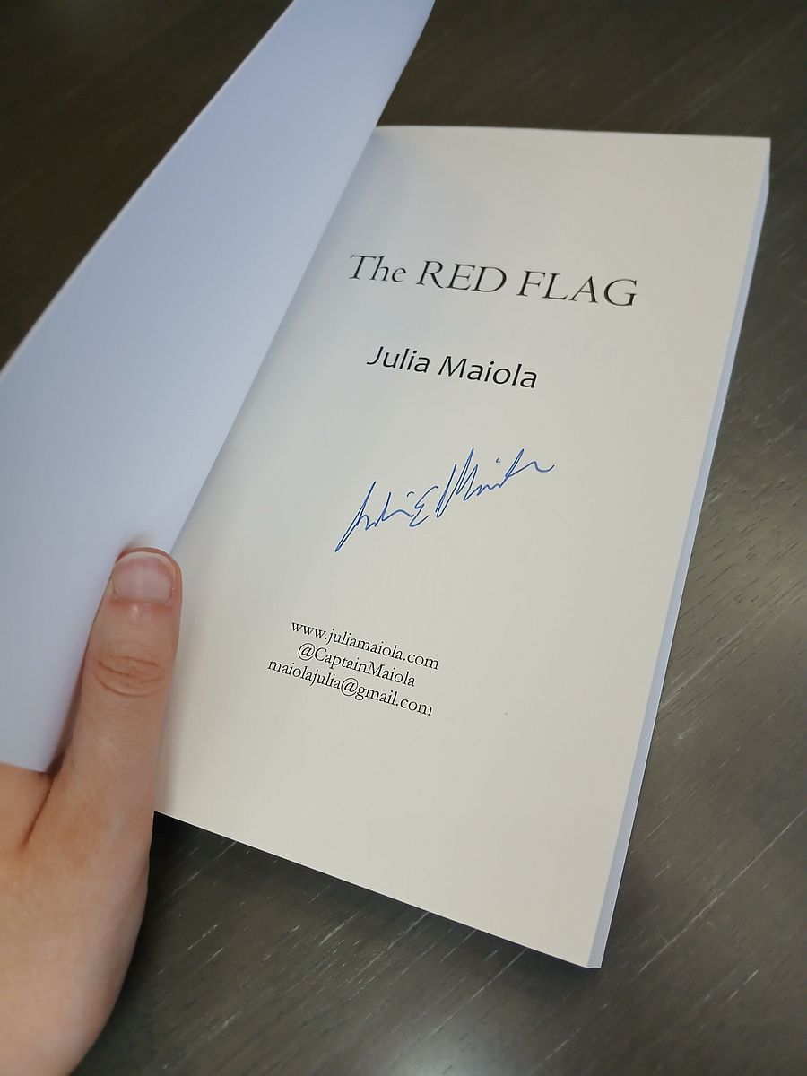The Red Flag Signed Copy product image (2)