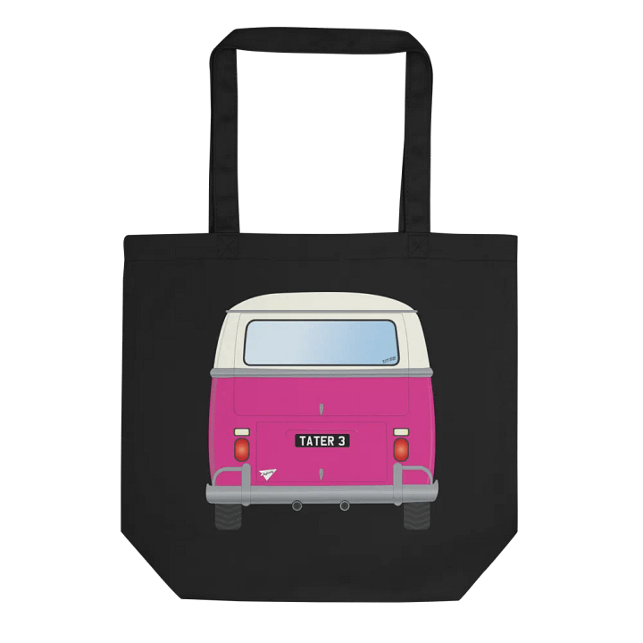 Pink bus Taterwave 3 year Tote bag product image (1)