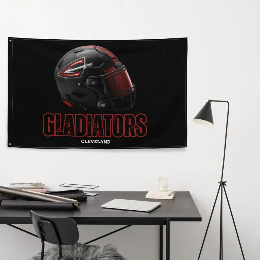 Cleveland Gladiators Team Flag product image (9)