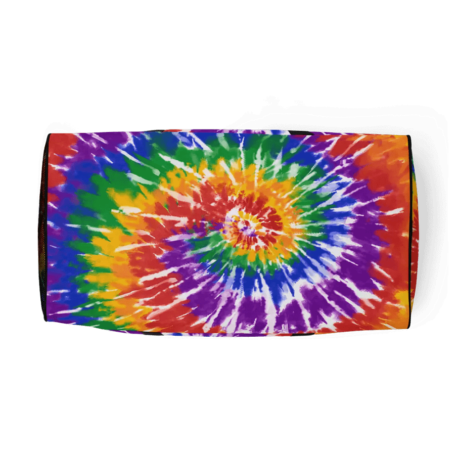 Rainbow tie dye duffle bag product image (6)