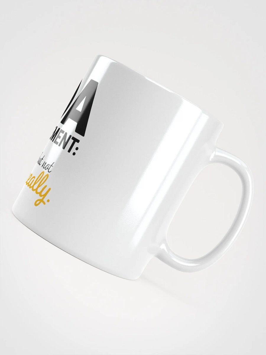 HOA management Not Really Fun White Glossy Mug product image (6)