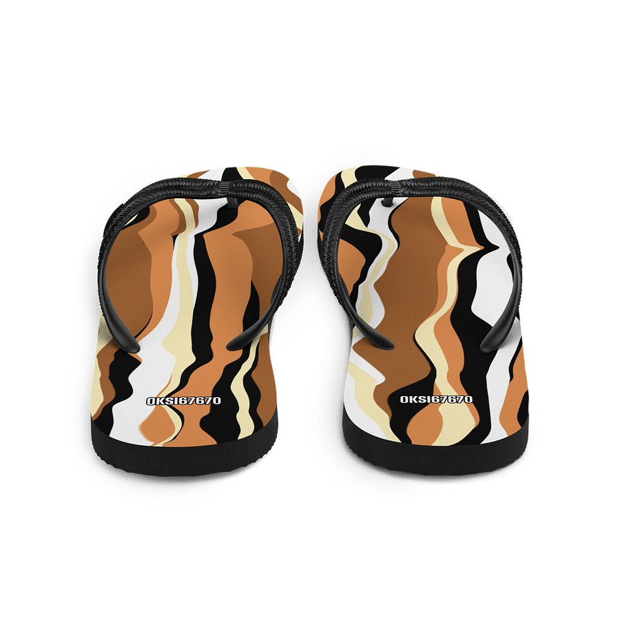 Undulating Stripes Custom Flip-Flops product image (3)
