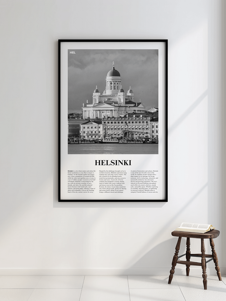 Helsinki 01 Newspaper Poster product image (2)