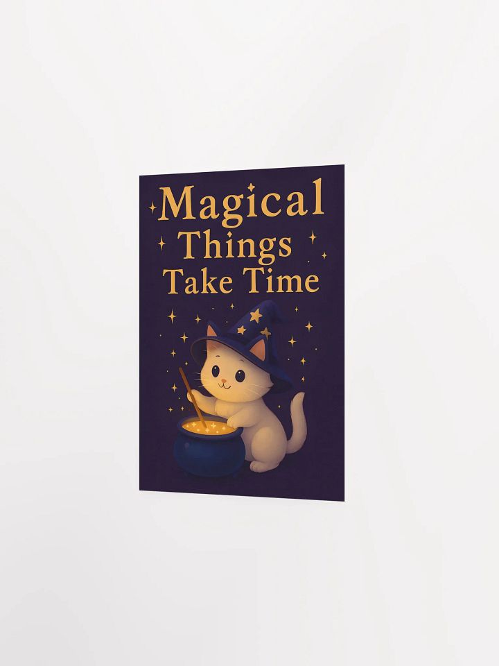 Magical Cute Cat Motivational Poster product image (10)