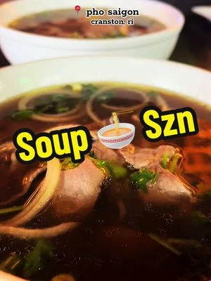 I love soup season 🍜 still hungry? ➡️ @jariah | twohungrybitchesRI 💋  #pho #soupseason #fall #tiktoktravelcampaign #hiddengems #rhodeisland #thingstodorhodeisland #rhodeislandtiktok #newengland #eastcoast #creatorsearchinsights 