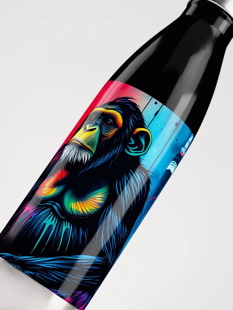 Neon Chimpanzee Stainless Steel Water Bottle product image (5)