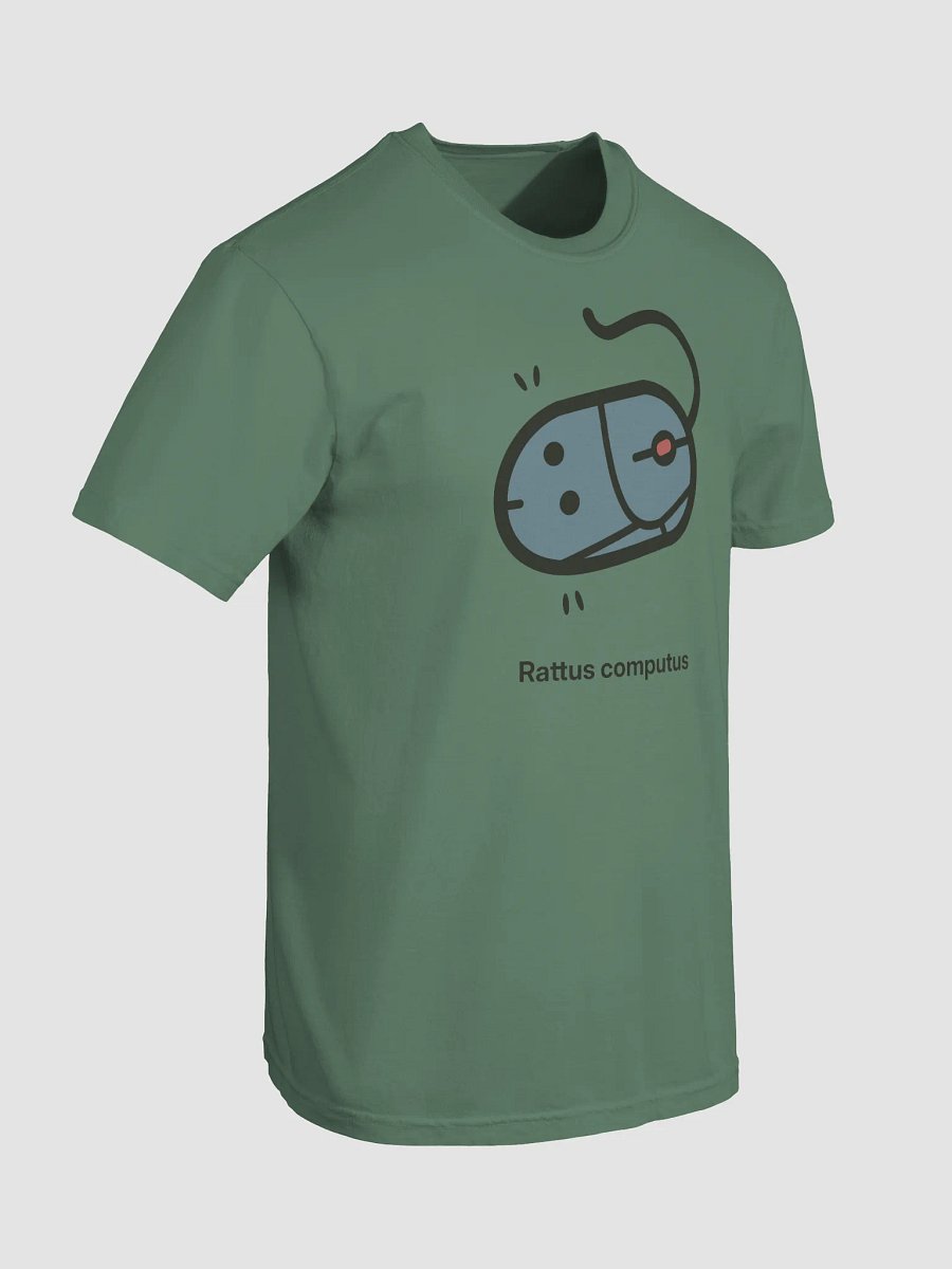 Computer Rat Big Artwork Heavyweight Tee product image (91)
