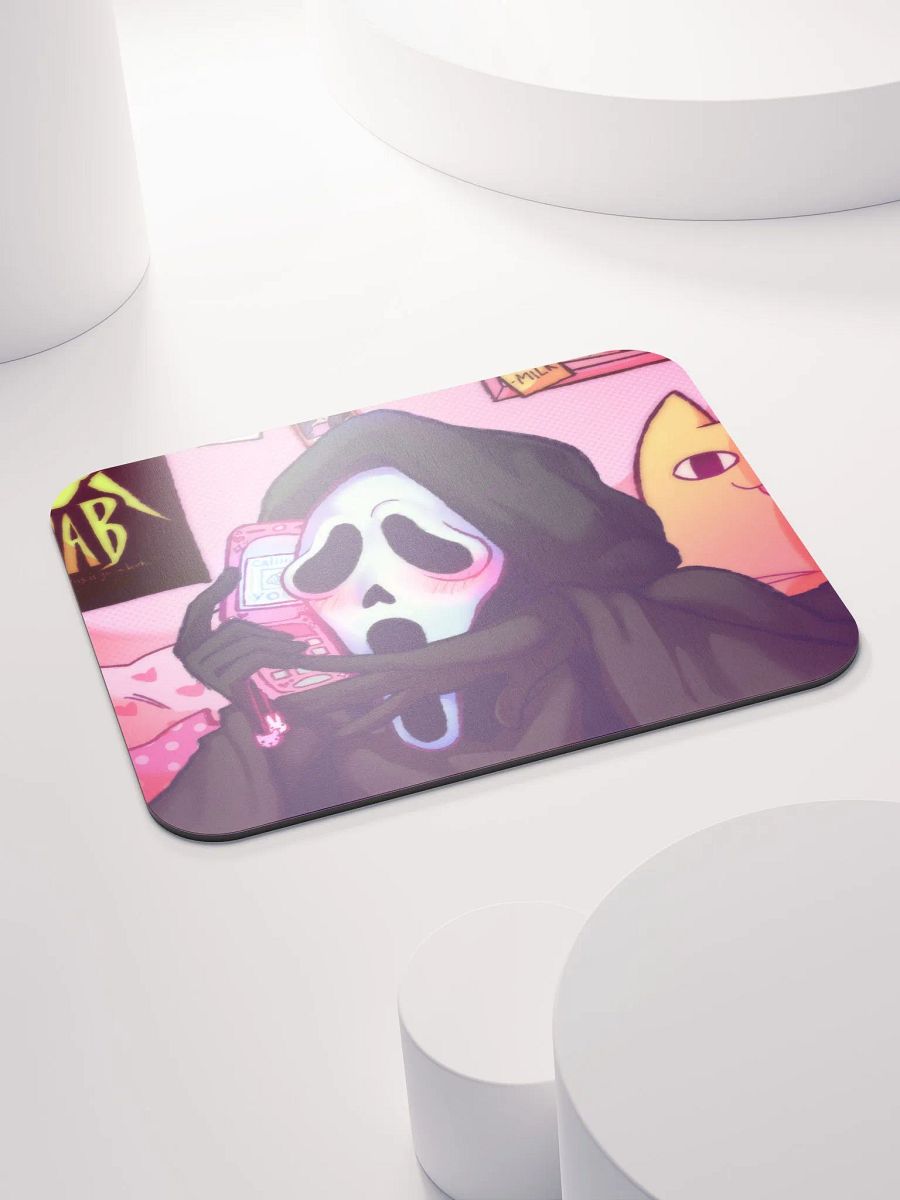 Ghost on the Phone Mousepad product image (4)