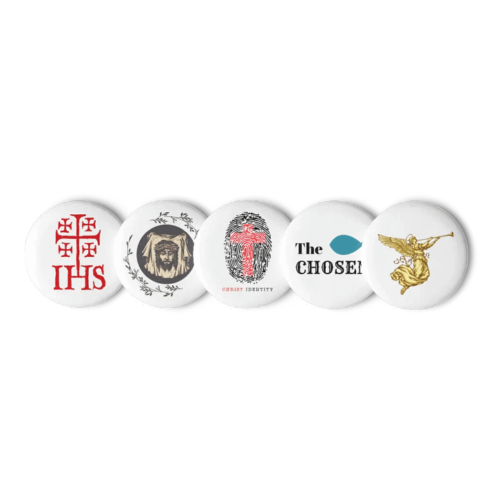 Holy Cross Pin Button Set product image (3)