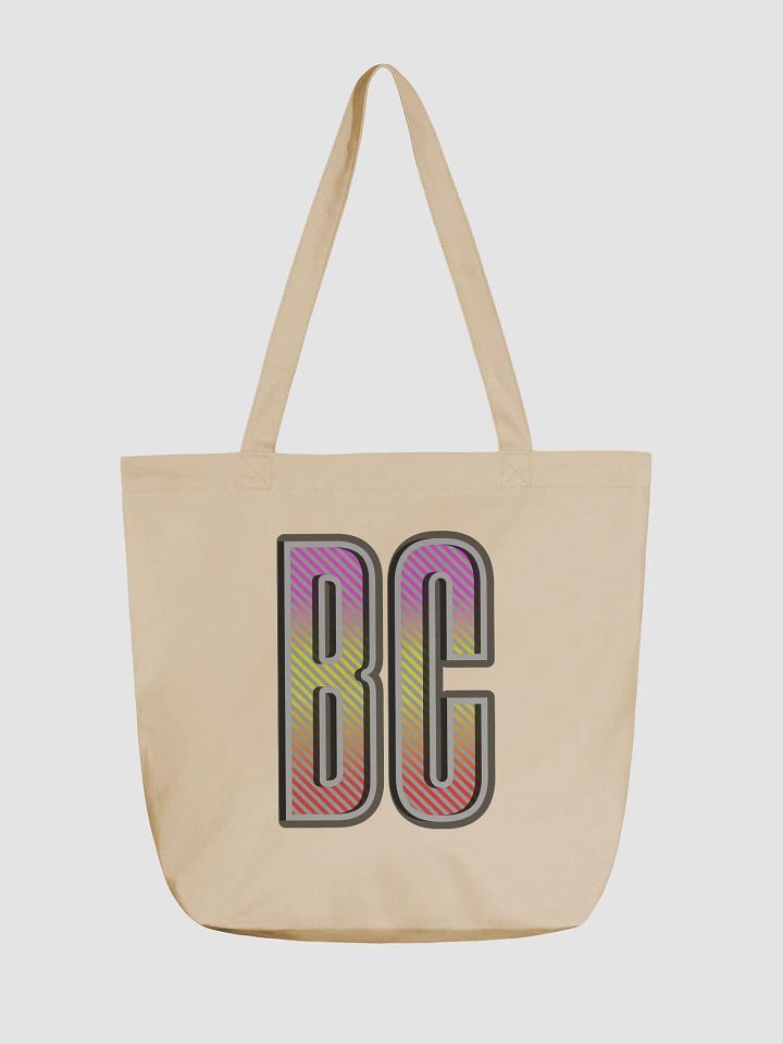 BC British Colombia Block Letters Colorful Statement Tote Bag product image (5)