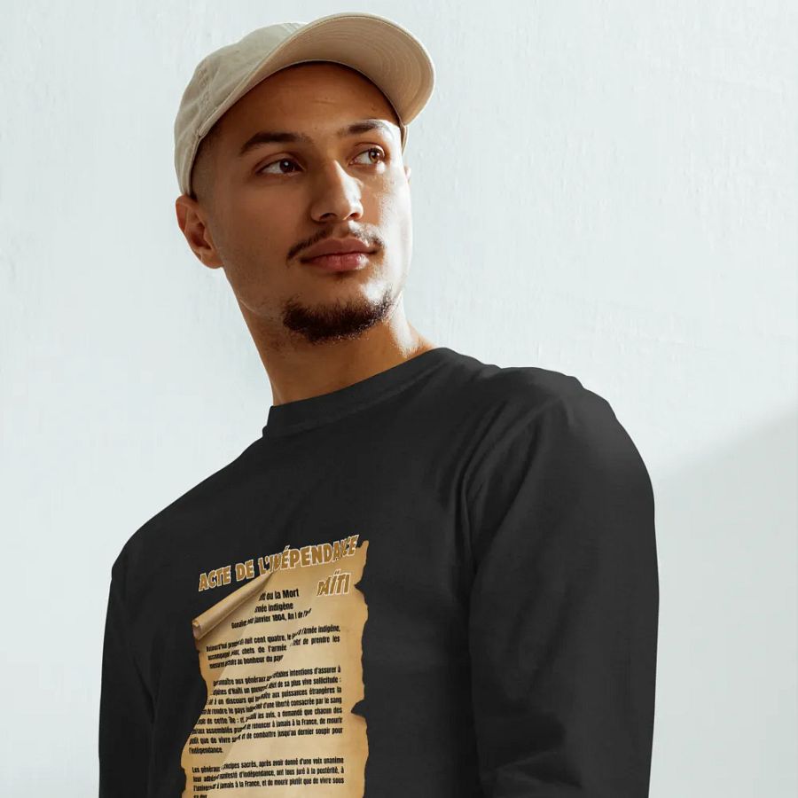 Haiti Independence Declaration Long Sleeve Shirt product image (3)