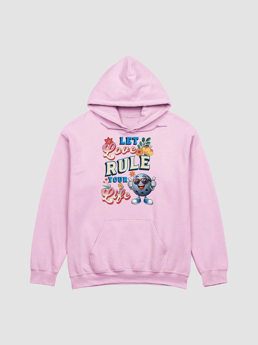 Let Love Rule Your Life Bowling Hoodie product image (13)