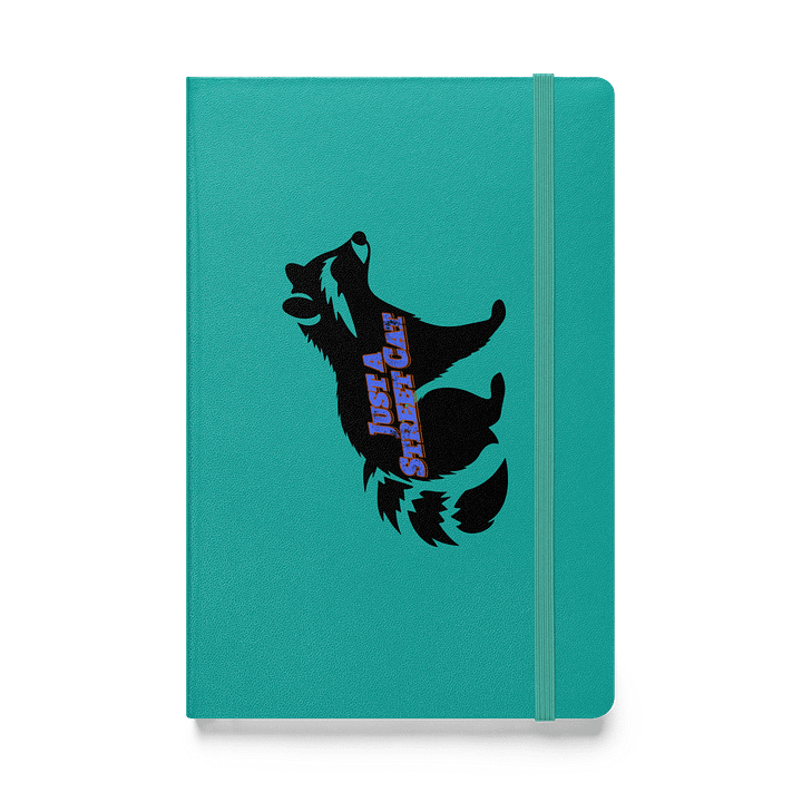 JUST A STREET CAT Hardcover Notebook product image (1)