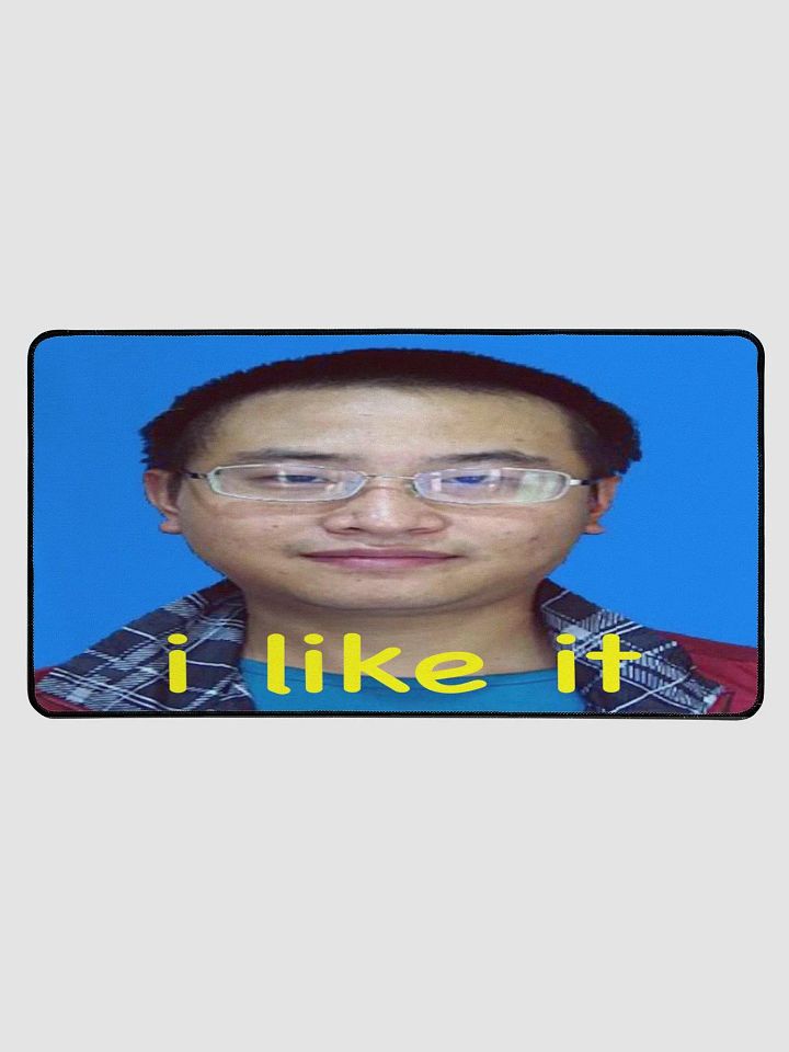 Desk Mat 15.5" x 31.5": i like it product image (1)