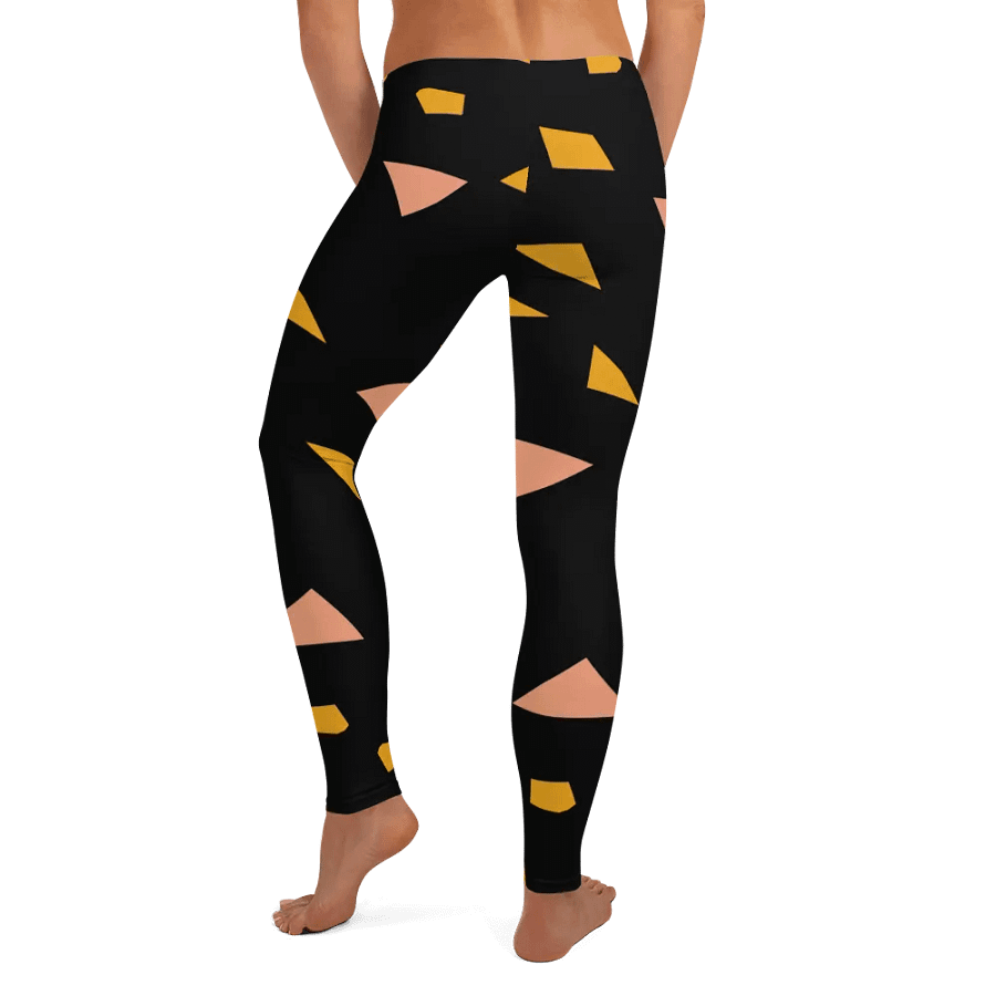 Symmetry Chic: Customizable All-Over Print Leggings product image (8)