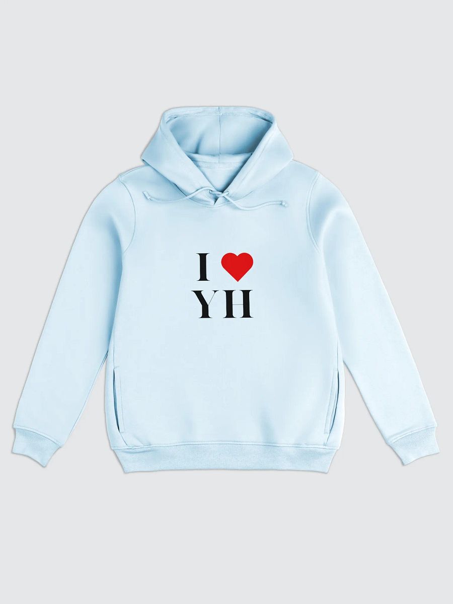 I Love Yahweh/Yeshua | Blck Ltrs | Hoodie Female product image (1)