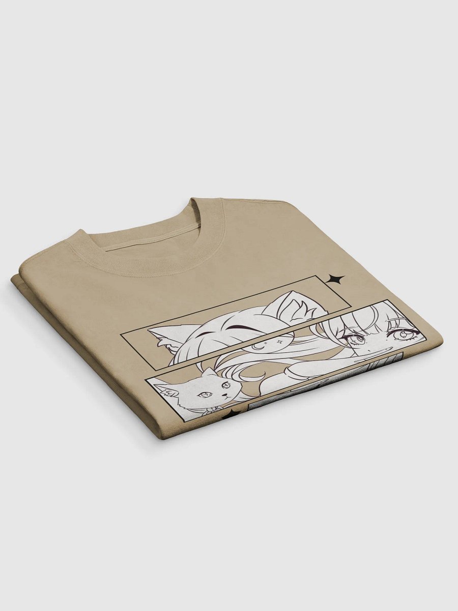Manga-Inspired Snug Oversized Faded Tee product image (6)
