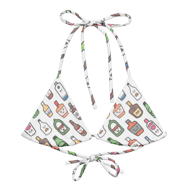 Kawaii Bottles String Bikini Top product image (1)