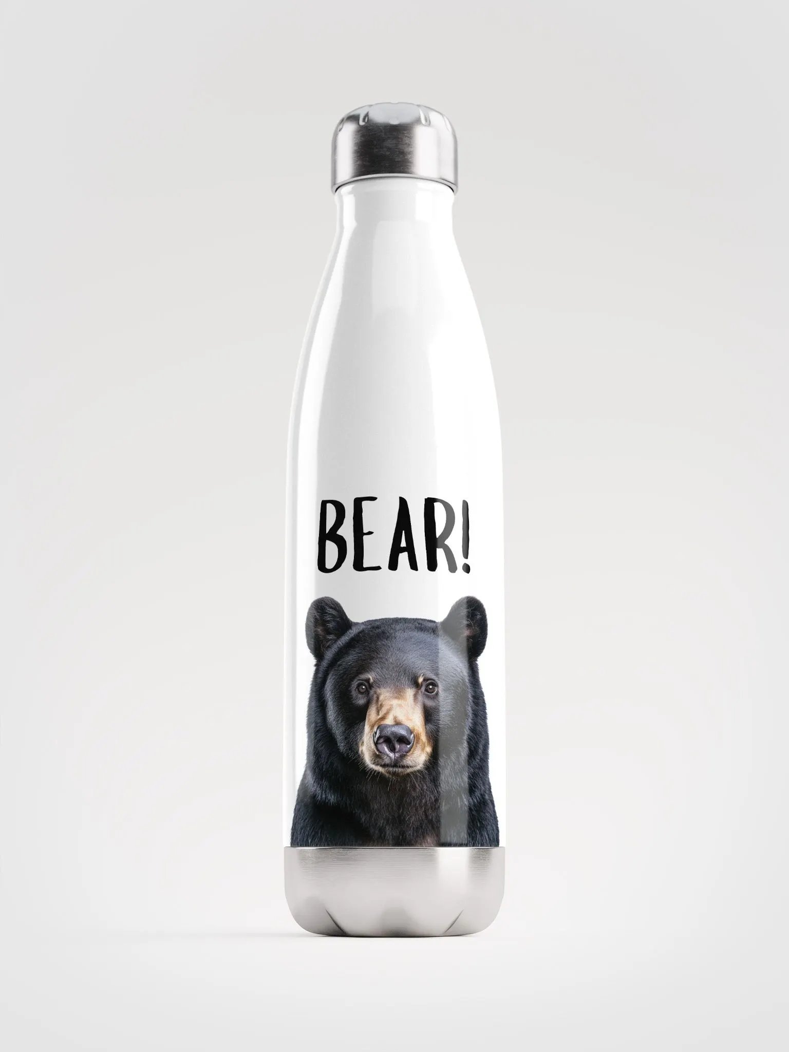 Black Bear- Stainless Steel Water Bottle product image (1)