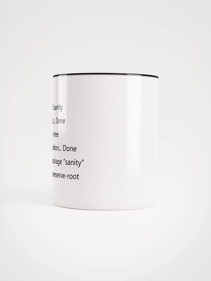 Cannot find sanity Mug product image (2)