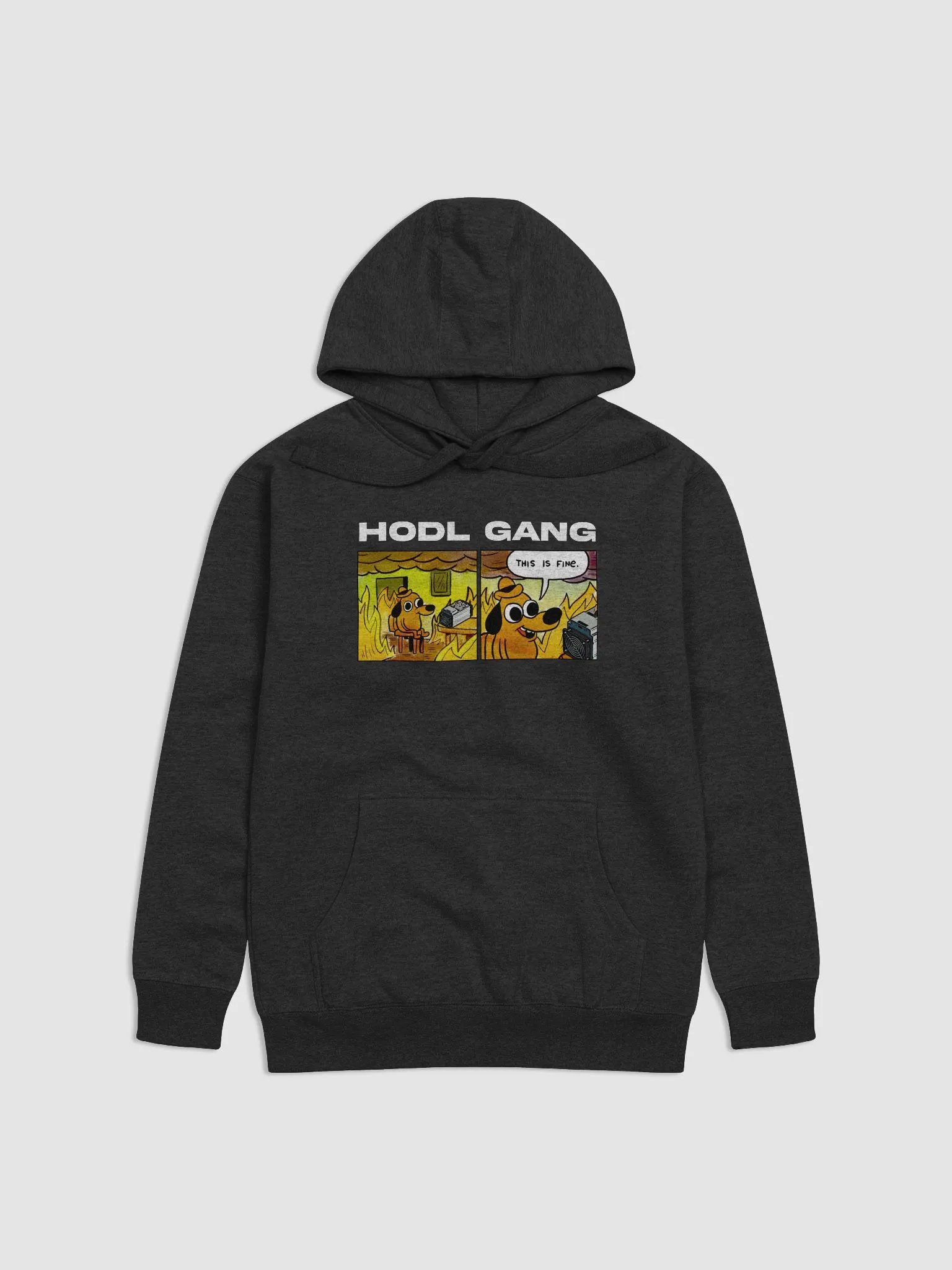 HODLGANG ASIC HOODIE product image (2)