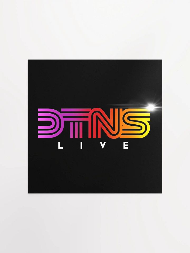 DTNS Live Poster 10x10 product image (1)