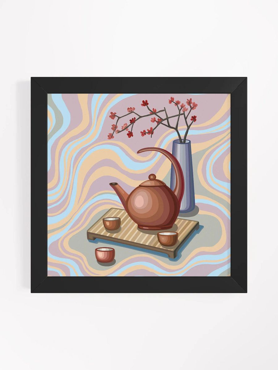 Whimsical Tea Time Serenity Poster - Coffee Shop No. 11 product image (6)