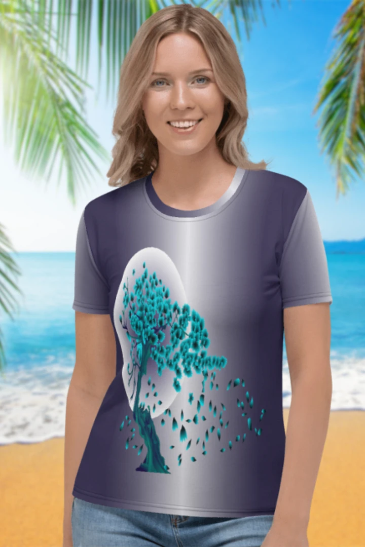Japanese Flowering Tree All Over Print T-shirt product image (1)