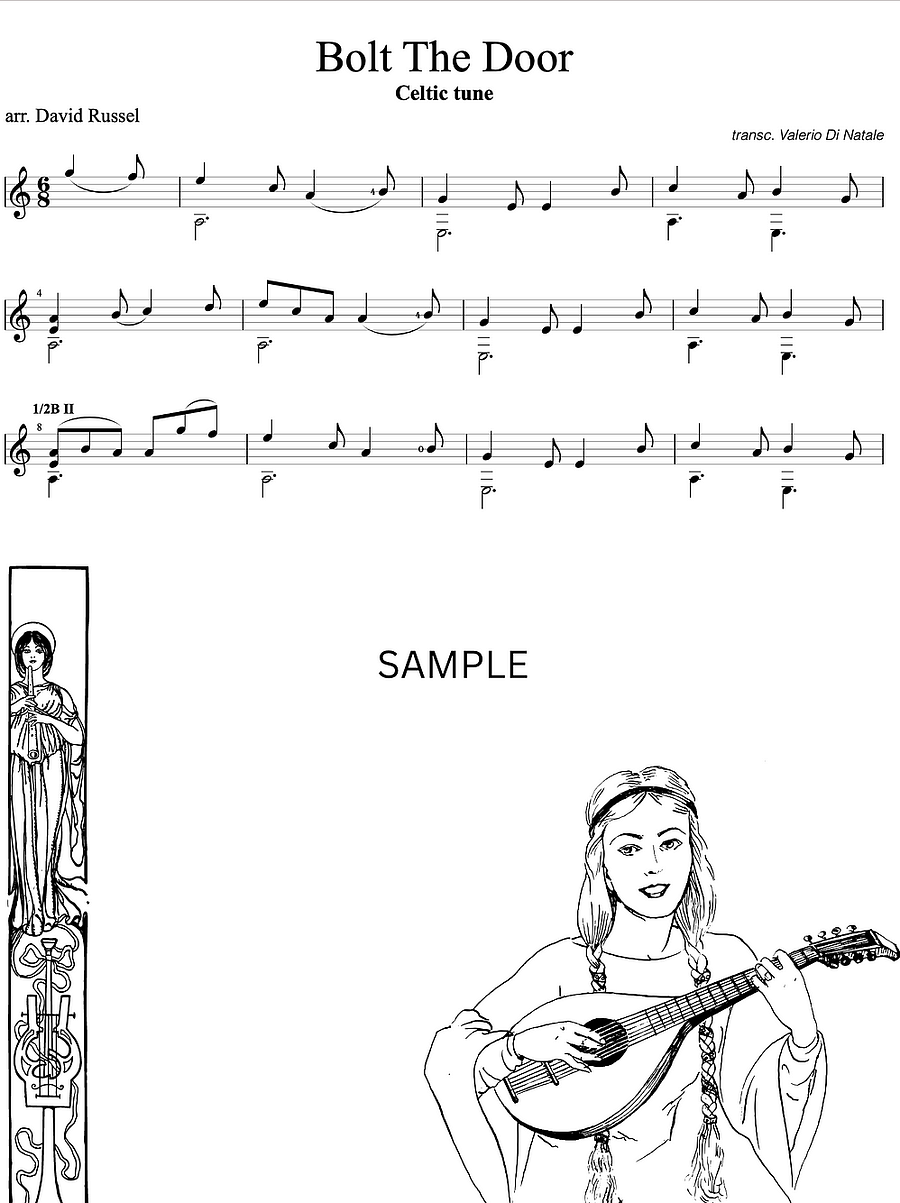 Bolt the door - arr. by David Russel product image (4)
