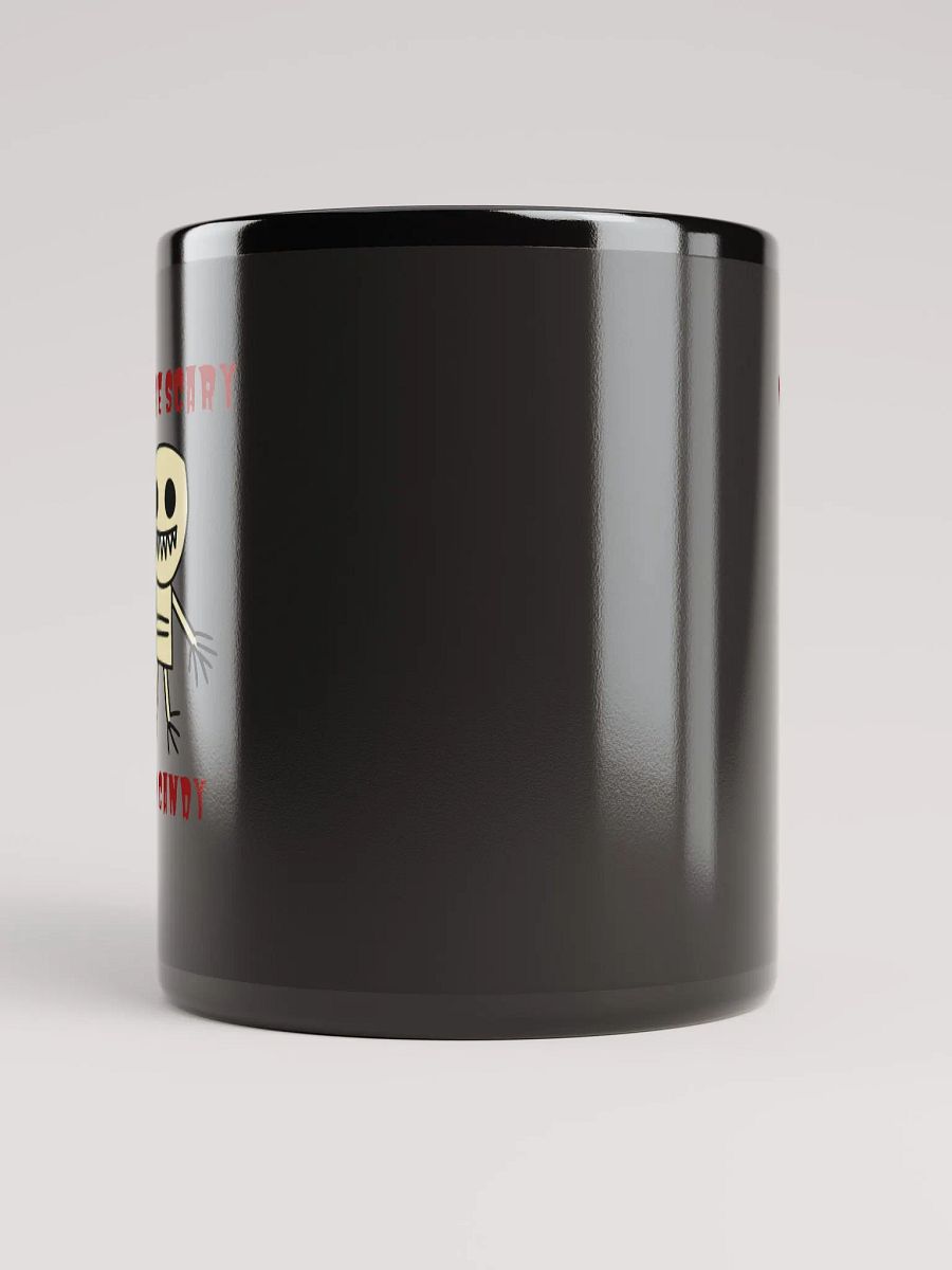 Skeletal Smiles Black Glossy Mug product image (5)