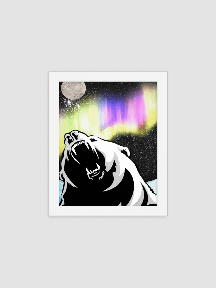 Tassie Original Design.. Polar Bear Poster product image (1)