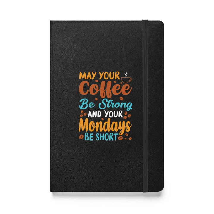 Coffee Strong Mondays Short Notebook product image (1)