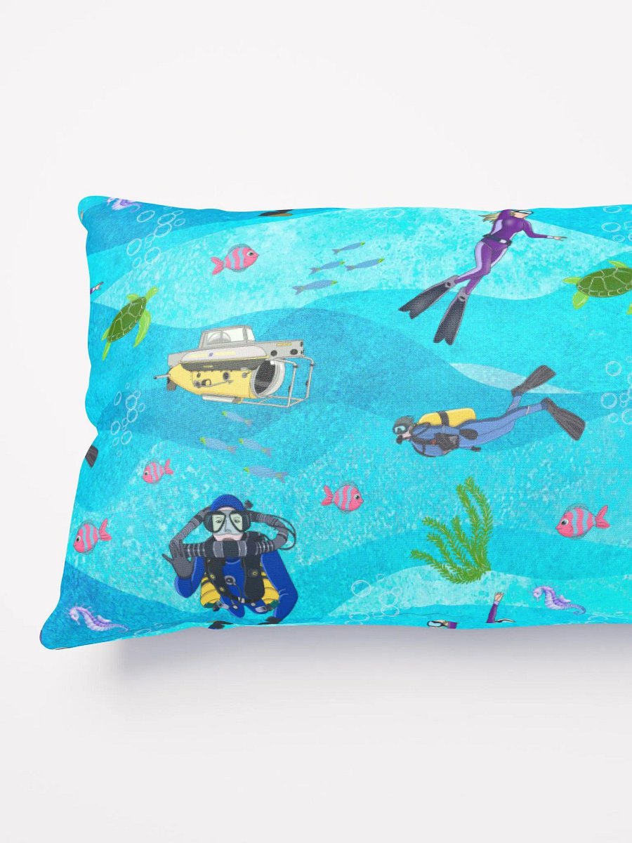 Deep Blue Divers Pillow product image (4)