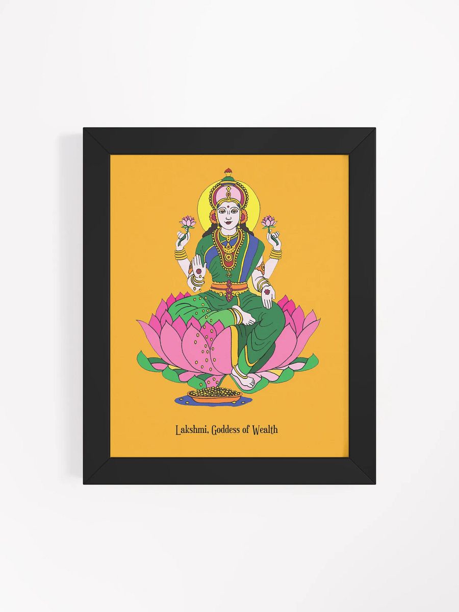 Goddess Lakshmi Framed Art product image (4)