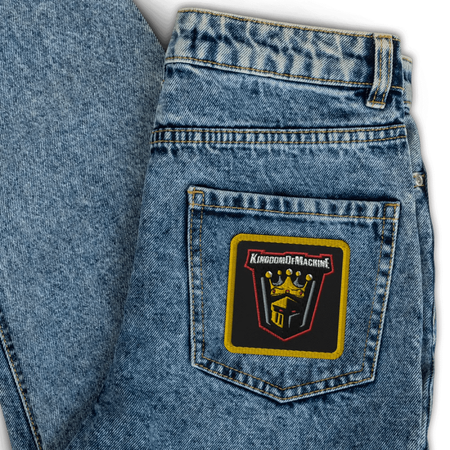 E-Sport square patch gold product image (3)